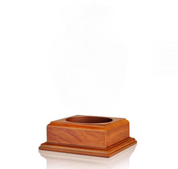 Regal Mother of Pearl Brass Urn